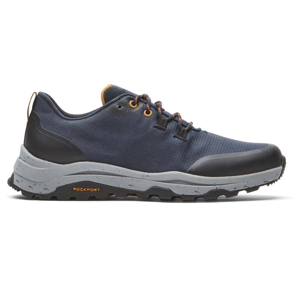 Pantofi De Mers Barbati Rockport Xcs Pathway Waterproof Sport Albastri - Romania 7850-AHDIP